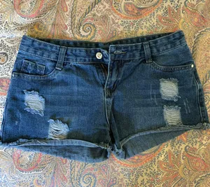 Blue Jean Cutoff Shorts Size 31 thumbnail 1