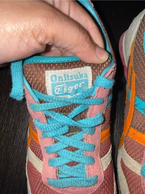 Onitsuka Tiger by Asics Pink, Orange & Blue Women's Runner Retro Jogger thumbnail 7