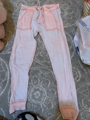 Vintage Light Pink Sweatpants Size M thumbnail 1