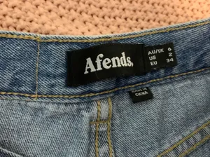 Afends Denim Shorts Size 23 thumbnail 3