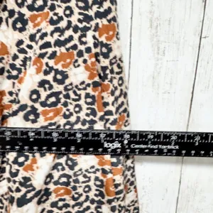 Lush Jacket‎ Women Sz Small Leopard Print Open Front Collared Long Sleeve Blazer thumbnail 5