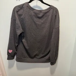 In My Reading Era Graphic Sweatshirt Charcoal Gray Medium Bookish Cozy Casual thumbnail 5