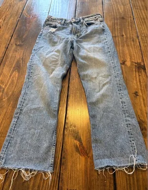 H&M Blue Flare & Wide Leg Jeans thumbnail 2