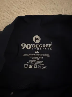 90 Degrees by Reflex Navy Leggings thumbnail 2