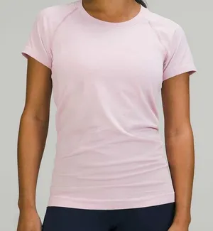 Lululemon 18 Swiftly Tech Short Sleeve 2.0 Pink Peony Active Running Shirt Top thumbnail 1