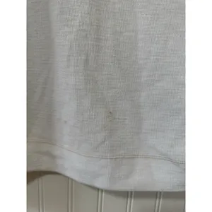 We the Free People‎ Ivory Nikala Zip Shoulder Sweater Women Size Medium Preppy thumbnail 14