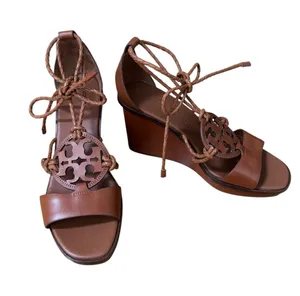 Tory Burch Miller Braided Wedge Sandals thumbnail 1