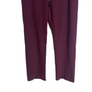 FIGS Pants ladies Large Burgundy Technical Collection Scrub pants Workwear thumbnail 3