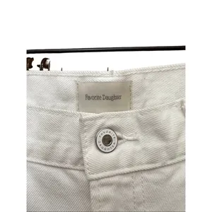 Favorite‎ Daughter The Tommy Mid Rise Boyfriend Jean Size 31 White Anthropologie thumbnail 9