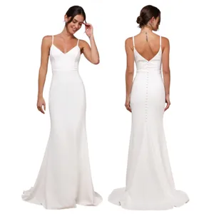 Lulus Feeling of Forever White Sleeveless Mermaid Maxi Dress size M thumbnail 2