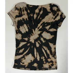 Wild Fable Black Acid-Wash Tie Dye Short Sleeve Tee T-Shirt Top Blouse Size XS 🖤✨ thumbnail 2