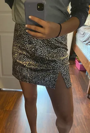 Cheetah Mini Skirt! Multi Size M thumbnail 2