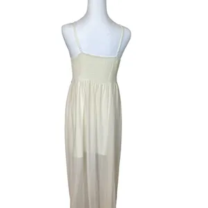 Flying Tomato Sleeveless Embroidered Lined Goddess‎ Maxi Dress Medium Bohemian thumbnail 8