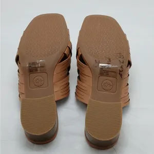 White Mountain Women's Sandals Slides Size 8M Brown Slip On Minimalist Shoes thumbnail 11