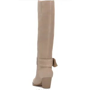 Lucky Brand Risvin Knee High Boot Smoke Grey Oil Suede size 10 thumbnail 8