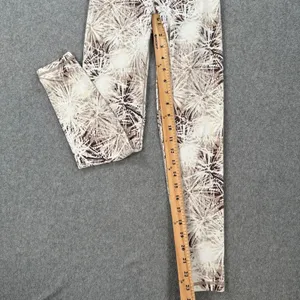 Aerie High Rise Athletic Leggings Size X-Small Brown/Cream 7/8 Length Active Gym thumbnail 3