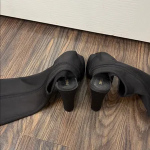 BAMBOO Black Over the Knee Boots thumbnail 8