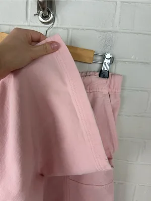 Aerie Me-Day Tie Waist Pants in Tender Heart Pink Size M thumbnail 12