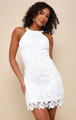 Lulus Lace Mini Dress thumbnail 1