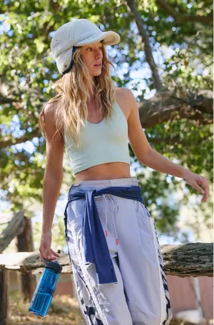 Free People Movement free throw White Tank thumbnail 1