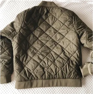 Olive Green Bomber Jacket thumbnail 4