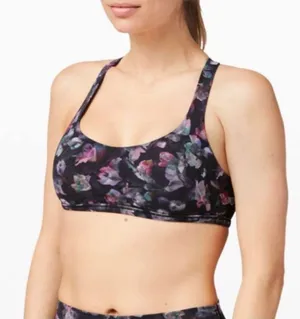 Lululemon Free to be Wild Activate Floral Multi Bra thumbnail 1