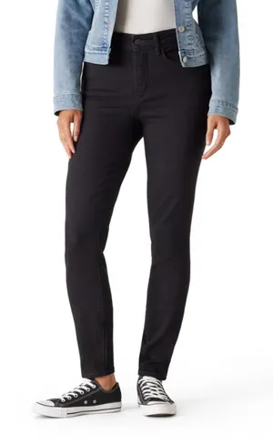 Signature‎ by Levi Strauss Women's Mid Rise Skinny Jeans, Size 4 M thumbnail 1