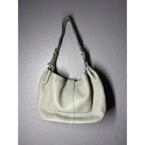 Dooney & Bourke VTG light Blue Pebbled Shoulder Bag Y2K thumbnail 4
