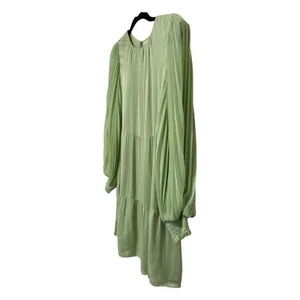 ALICE + OLIVIA Antonette Pleated Long Sleeve Dress Size S thumbnail 5