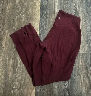 Lululemon Maroon Joggers thumbnail 1