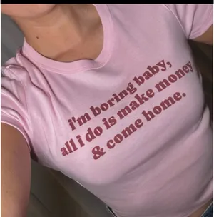 Crop tee Pink Size M thumbnail 2