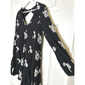 Free People Emma Austin Embroidered Floral‎ Mini Dress Small thumbnail 3