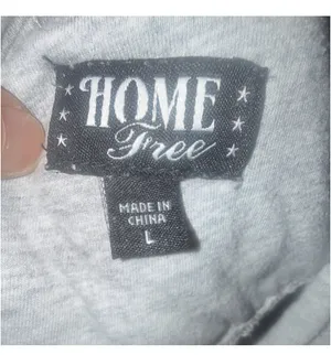Home Free Gray Fleece Pullover Hoodie California Golden State Graphic Men L thumbnail 3