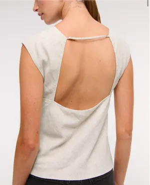 Abercrombie Linen top thumbnail 2