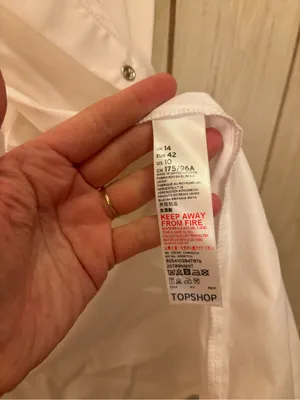 Topshop white oversized poplin button-down shirt thumbnail 2