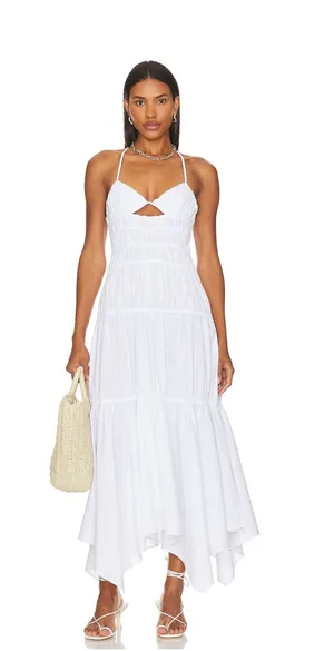 Revolve White Maxi Dress thumbnail 1