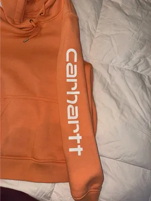 Carhartt Orange Women’s Hoodie thumbnail 2