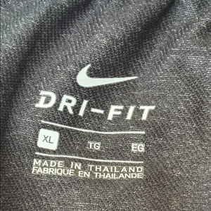 Nike Women's Iron Gray and Green Athletic Dri FIT Shorts XL thumbnail 6