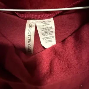 Forgotten Grace burgundy Cowl Neck Sweater xl thumbnail 5