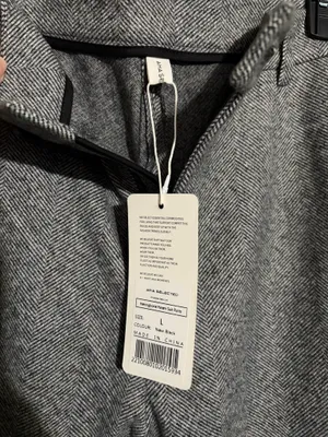 AHA Selected Herringbone Harem Suit Pants Gray Size L thumbnail 3