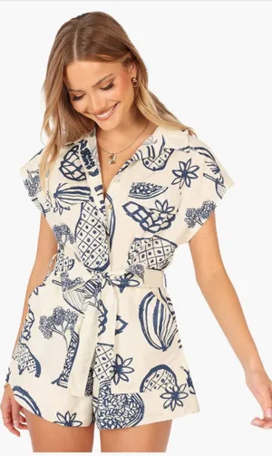 Petal & Pup Romper thumbnail 1