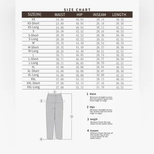 NEW Flowy Drawstring Waist Wide Leg Palazzo Beach Pants Loose Fit Pockets M thumbnail 7