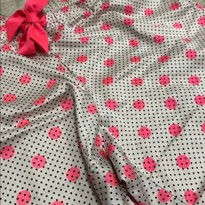 Victoria’s Secret Polka Dot satin Pajama Pants Pink Dots Large thumbnail 11