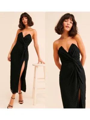 Katie May Come On Home Dress in Black thumbnail 2