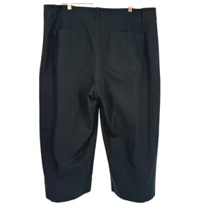 Anthropologie Maeve Colette Black Wide Leg Cropped Pants Size 20W Minimalist thumbnail 5