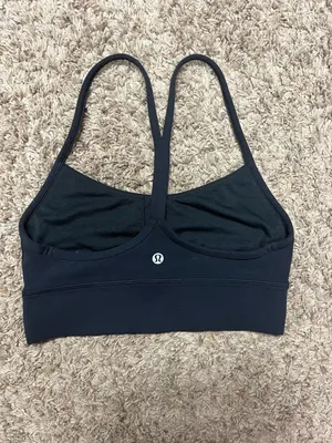 Lululemon Flow Y longline sports bra black Nulu - 4 thumbnail 10