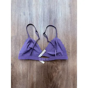 VICTORIA SECRETS Purple‎ scallops bralette women size S thumbnail 3
