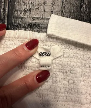 Aerie Linen Crop Top thumbnail 4