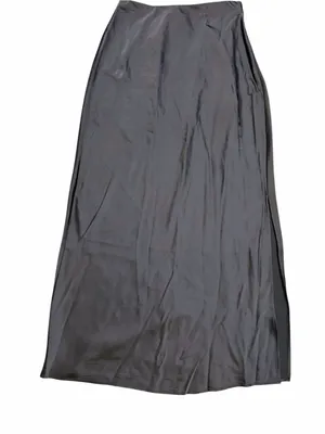 NWT House of Harlow 1960 Black Satin Crop Top Maxi Skirt 2 Piece Set Size Small thumbnail 6
