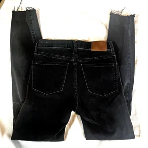 Madewell 9” High Rise‎ Skinny Distressed Knees Womens Size 25 Faded Black Jeans thumbnail 10